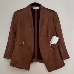 NWT 89th & Madison Brown Women's Blazer